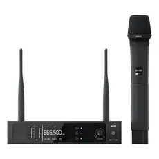 Microfone Sem Fio Akg WP300 Bastão Cardioide 1 Mic Preto Profissional WP 300