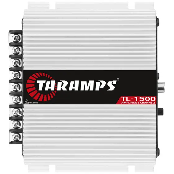 Módulo Amplificador Taramps TL 1500 D 390W RMS 3 Canais Mono e Estereo TL1500