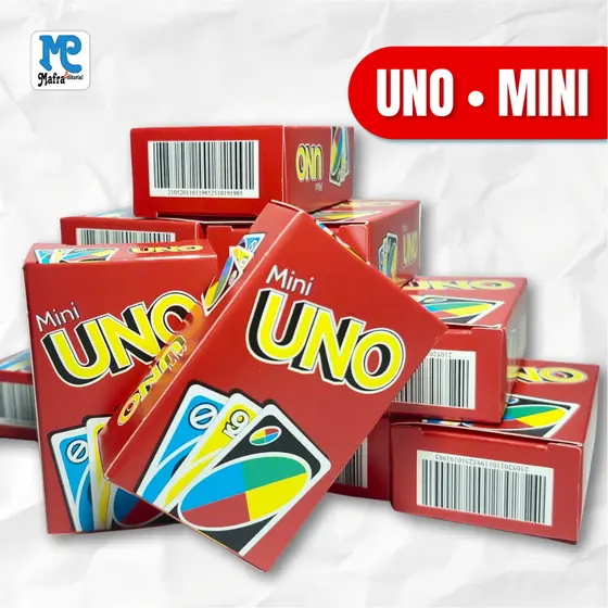 Jogo de Cartas "UNO - Mini" Genérico - 55 cartas