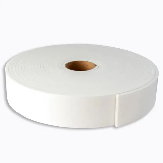 Fita de Eva Branco Autocolante para Ripado 50mm X 5mm x 10metros