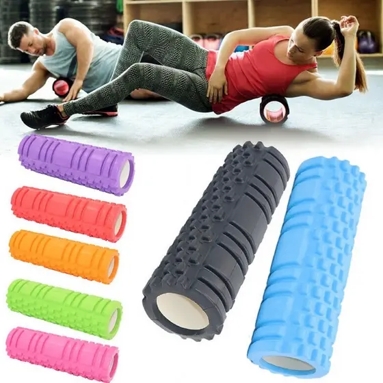 Rolo de Massagem Liberação Miofascial Yoga Massagem Corporal