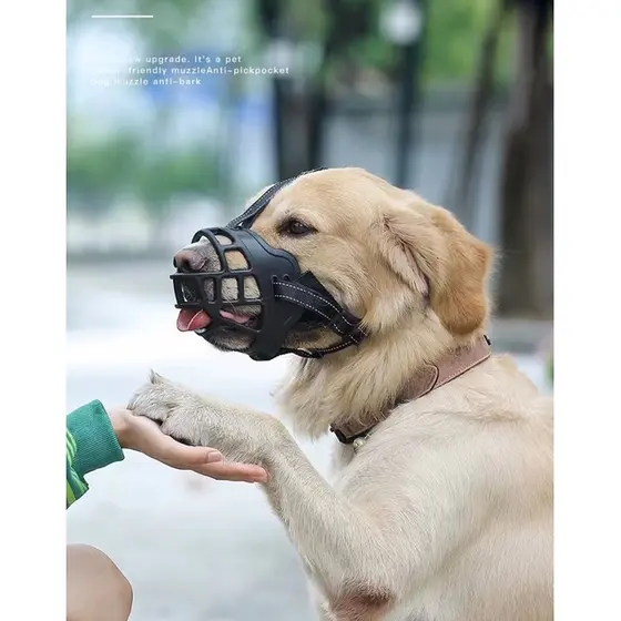 Focinheira Silicone para cachorros
