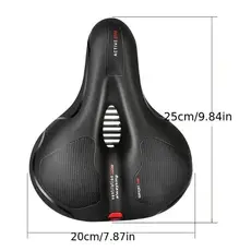 Banco Selim Bicicleta Molas Vazado Confortável Resistente