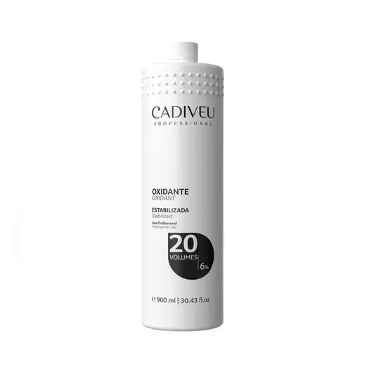 Água Oxigenada Cremosa Cadiveu 20 Volumes 900ml