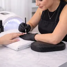 Apoio de Cotovelo Manicure Luxo Pespontado -  Qualidade Premium S10