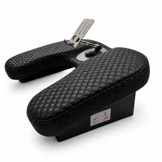 Apoio de Mão para Manicure S34 com Suporte de Celular 360° – Estável, Funcional e Profissional