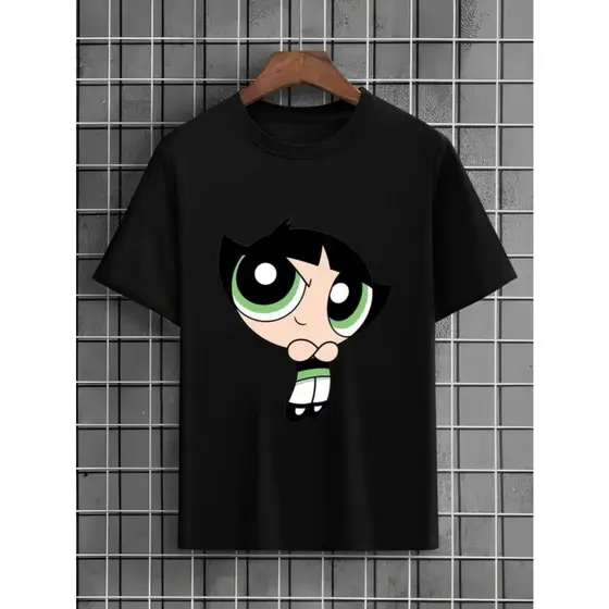 Camiseta Feminina Estampada 100% Algodão Camiseta Feminina Academia Personagem