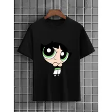 Camiseta Feminina Estampada 100% Algodão Camiseta Feminina Academia Personagem