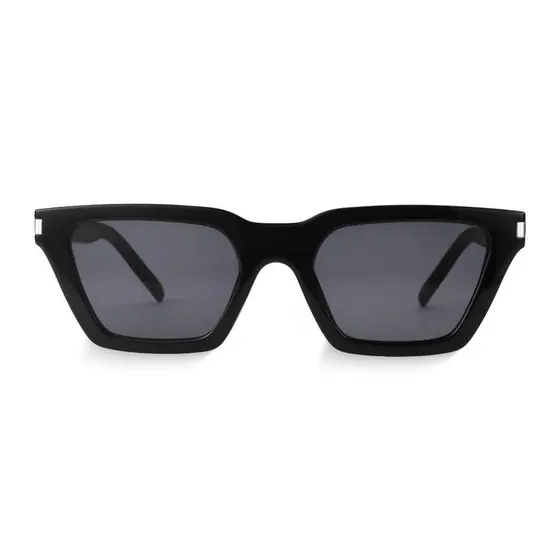 Óculos de Sol Retangular Mônaco Preto UV400 Unissex