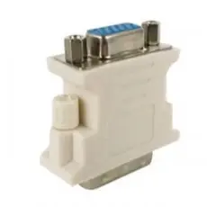 Adaptador Dvi-i 24+5 Pinos Macho P/ Vga 15 Pinos Femea LE-5510