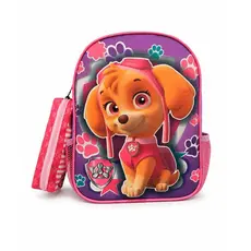 Mochila escolar e Estojo Meninas Skye, Bluey, Guerreiras,os Rosas,Rapunzel Enrolados  jardim pre escola  0 a 6 anos