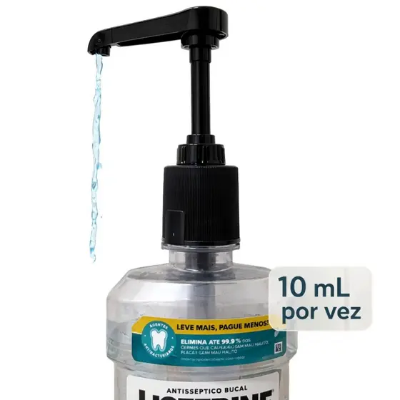 Válvula Pump Senapack P/ Listerine 1000ml E 1500ml Vazão 10ml - C/2un