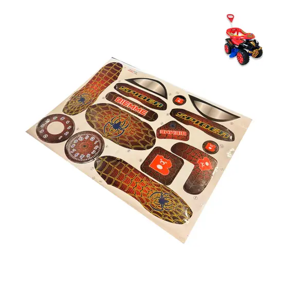 Adesivos Colante Carro Dudu Car Style Biemme Spider HNR