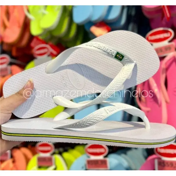 Chinelo Macio Havaianas Brasil Feminino e Masculino