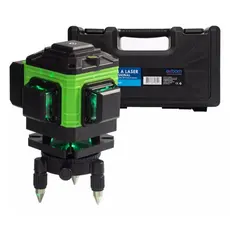 Nível Régua a Laser Profissional Recarregável 12 linhas Com Controle e Maleta FEPRO-NL1230 EXBOM