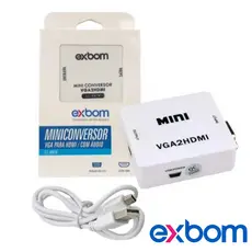 CONVERSOR DE IMAGEM PARA VGA HDMI AV 1080P DIVERSOS MODELOS