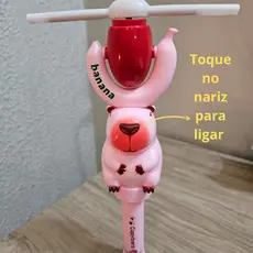 Brinquedo Bastao Musical Com Luz Led Capivara