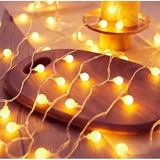 Cordão luminoso plástico 20 leds com 3 metros
