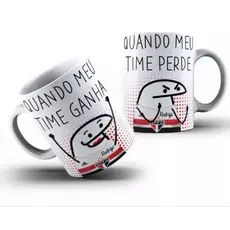caneca personalizada são Paulo time flolik de porcelana