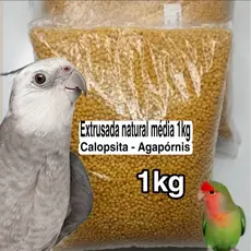 Extrusada natural  CALOPSITA - AGAPÓRNIS  (1Kg)