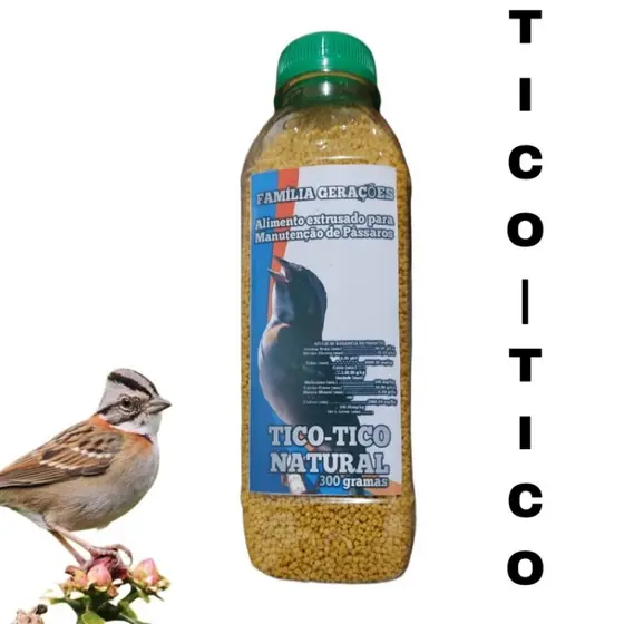 Ração Extrusada Tico-Tico Natural (300g)
