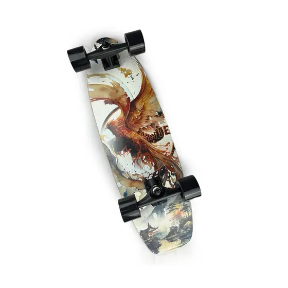 Skate Simulador De Surf Profissional (Mais Skate - MARCA) com rolamentos Abec 15