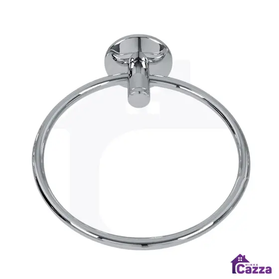 Suporte Toalheiro Banheiro Porta Toalha Argola Rosto Inox