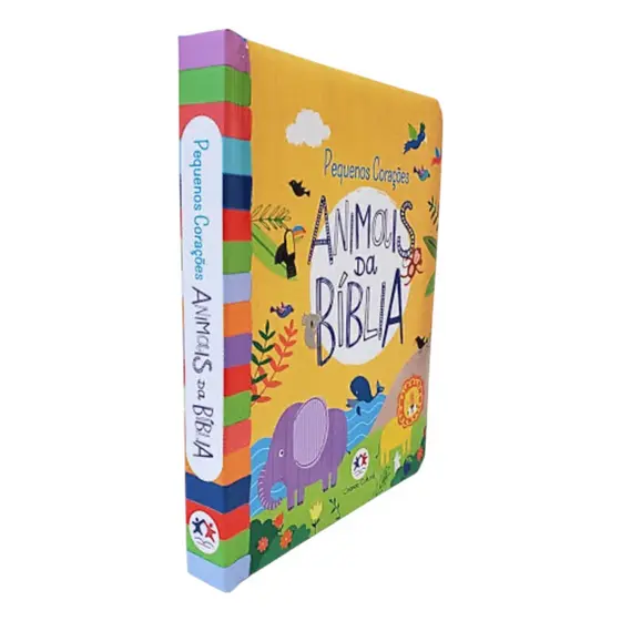 Livro Pequenos Corações - Animais Da Biblia | Almofadada