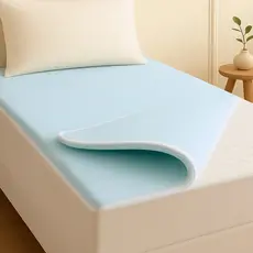 Pillow Top Solteiro Espuma da Nasa Viscoelástico Extra Conforto Maciez 4cm - BF Colchões