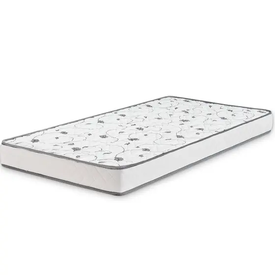 Colchão Solteiro Espuma D33 Certificada 88x188x14cm BF Colchões