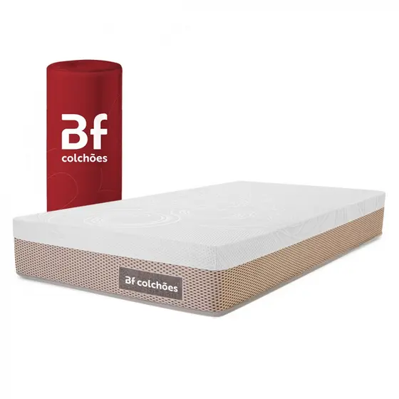 Colchão Solteiro Ortopédico a Vácuo Premium Original 88x188cm BF Colchões