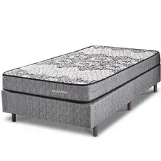 Cama Box Solteiro Ortopédico Firme Sleep Time 88x188x51 Bf Colchões