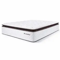 Colchão Molas Ensacadas com Pillow Top Extra Conforto Premium Sleep BF Colchões - Solteiro, Solteirão, Casal Queen King