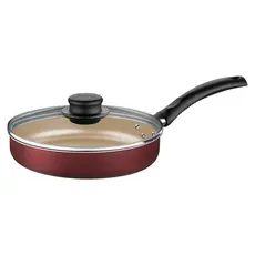 Frigideira Reta Tramontina Turim 22cm, 1,7l, Alumínio, Vermelho - 20267/722