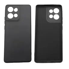 Capa Capinha Para Moto Edge 50 5g 6.7 Silicone Aveludada+pelicula 3d