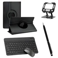 Kit Completo Capa P/tablet Lenovo Tab 10.1 + Teclado Mouse +suporte+caneta