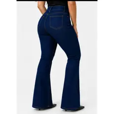 Calça jeans Flare feminina