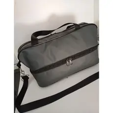 Bolsa Esportiva Masculina e Feminina com Compartimento Inferior – Ideal para Academia, Viagem ou Treino Couro Sintético