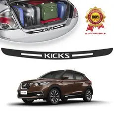 Soleira de Porta Malas Adesivo Protetor Nissan Kicks Universal Carro personalizado