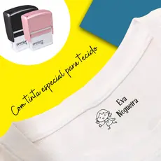 Carimbo para Tecido marcação de uniforme Marcação de roupas com tubo de tinta.