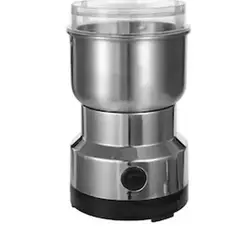 Moedor De Café Grão Sementes Elétrico Inox Portátil 110V - 220V