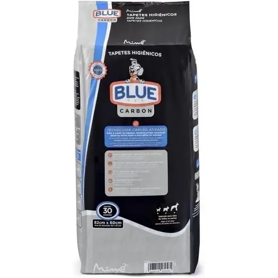 Tapete Higiênico Blue Cabon Expet 82X60cm 30 unidades