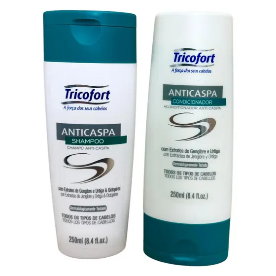 O MELHOR KIT PARA COMBATER A CASPA TRICOFOT