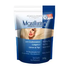PÓ DESCOLORANTE PROFISSIONAL COLAGENO AZUL 300G