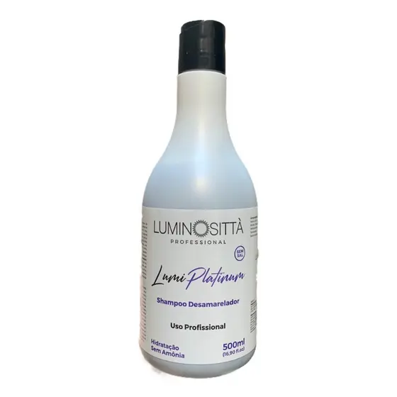 O melhor shampoo desamarelador do Brasil-  LUMINOSITTÁ