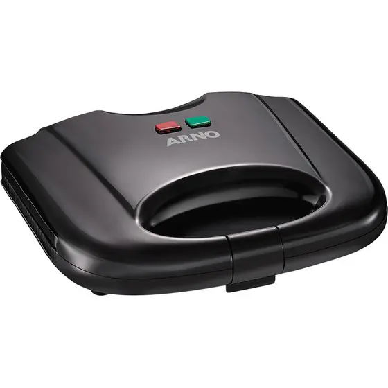 Sanduicheira e Grill Arno Antiaderente Preta SACB 127V