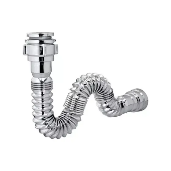 Sifão Sanfonado Flexível Cromada Pia Banheiro Cozinha Tanque