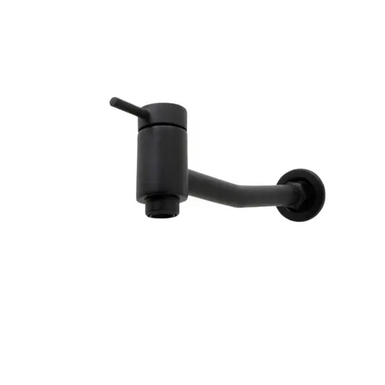 Torneira Lavabo Banheiro Cuba Parede Tanque Lavanderia Preta Cor Preto