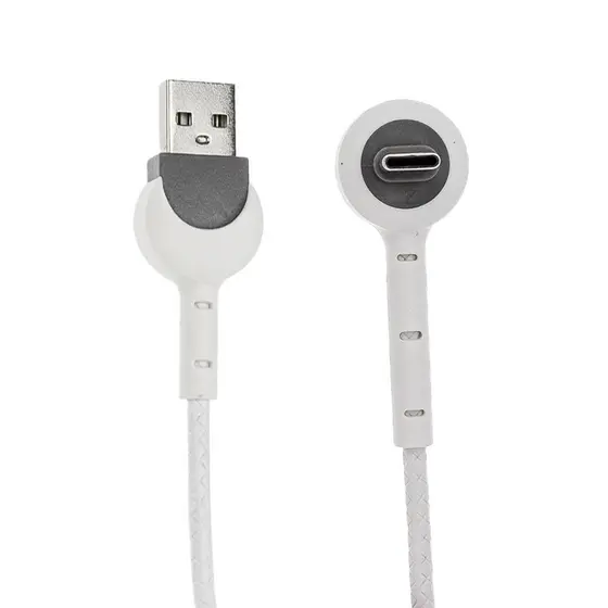 Cabo USB Tipo C 90° 1,2m para Carregamento e Transferência de Dados Smartphones e Tablets