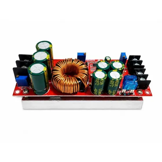 Conversor DC DC Step Up Boost 1200W 20A Ajustável 8-60V para 12-83V